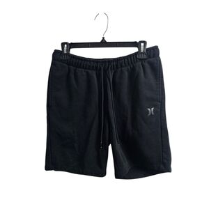 Hurley Black Sweat Shorts Men's Small
